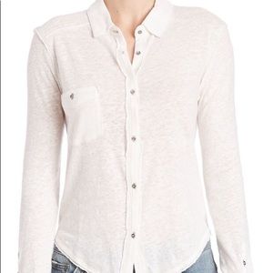 COPY - Free People Caroline Linen Button Down